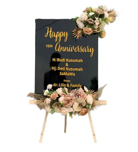 Papan Bunga Akrilik Abang