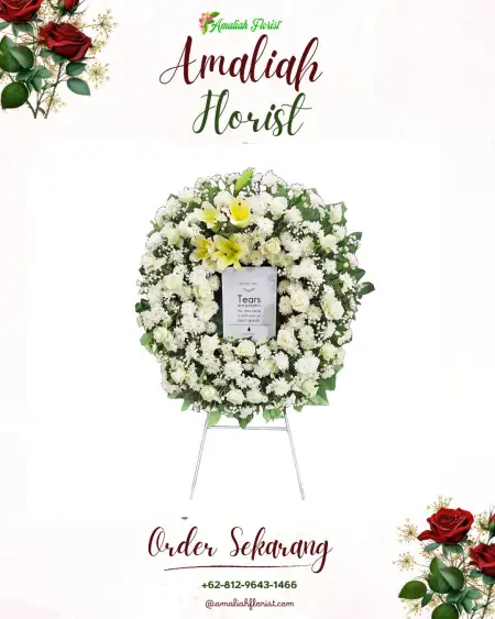 Krans Bunga Duka Abang